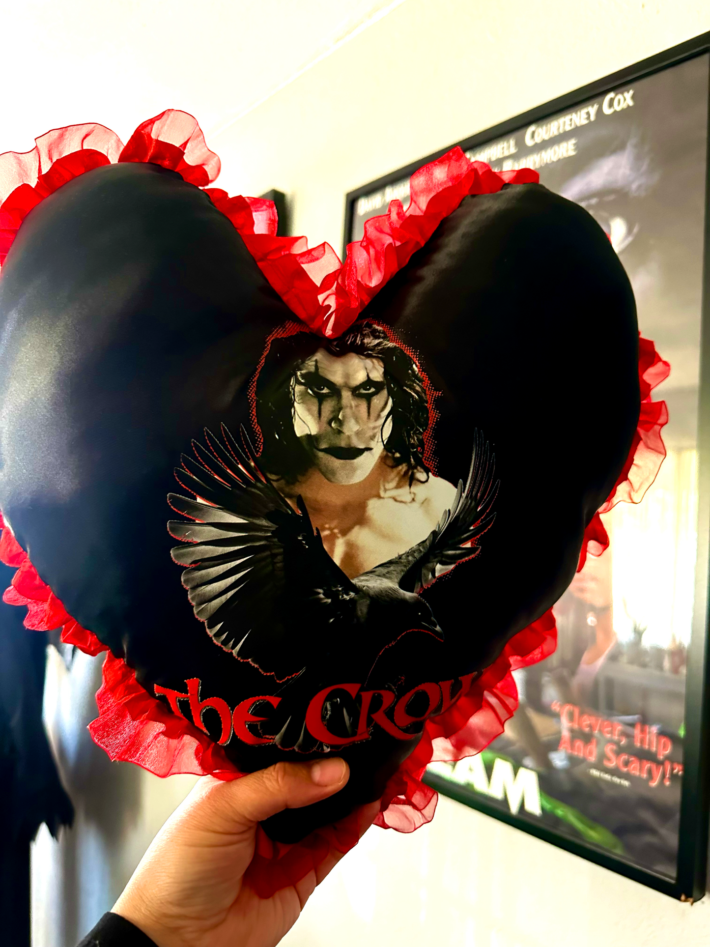 Crow Pillow
