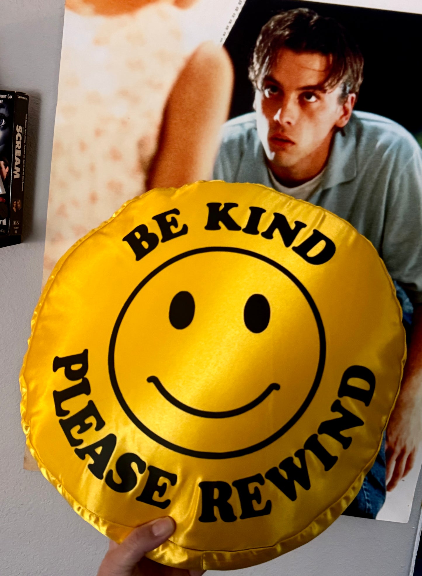 Large VHS Sticker Pillows