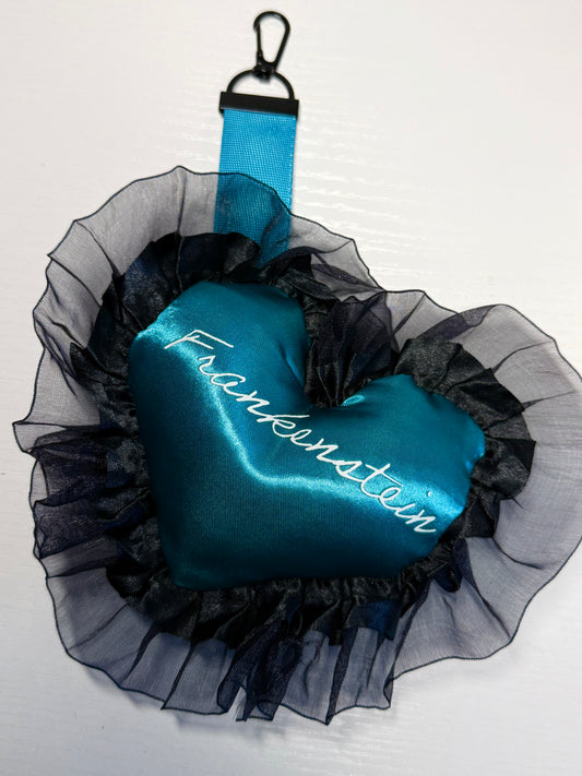 Frankenstein Bag Charm (teal)