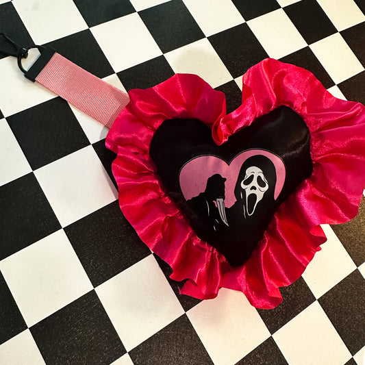Pink Ghost Keychain