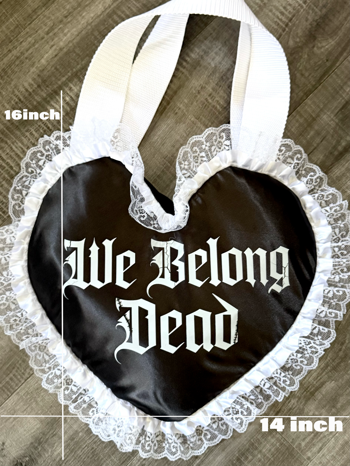 PRE Order We Belong Dead (mini tote bag)